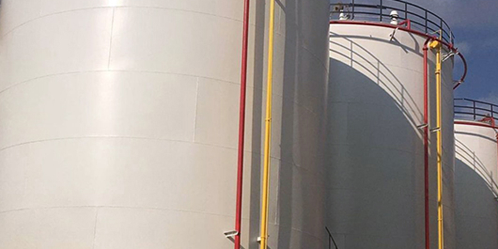 Lukoil körfez terminali 15 adet tank dış çidar ve boru hattı kumlama boyama